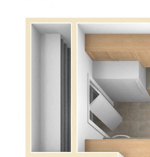 1 Bed 1 Bath Alpine One Bedroom Floor Plan 1 Bed 1 Bath Alpine One Bedroom Floor Plan at Old Monterey Apartments, Springfield, MO, 65807